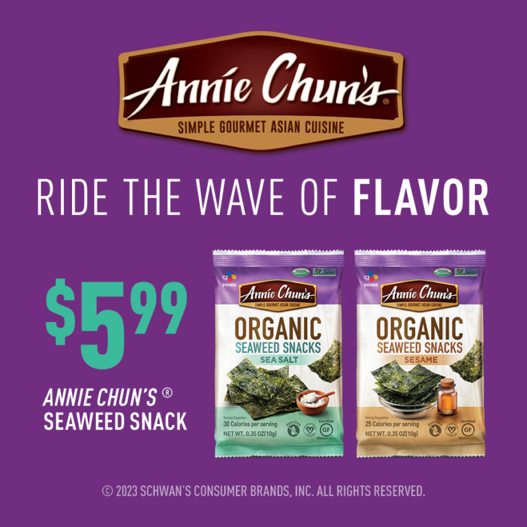 Annie Chun's® Ride the wave of flavor.